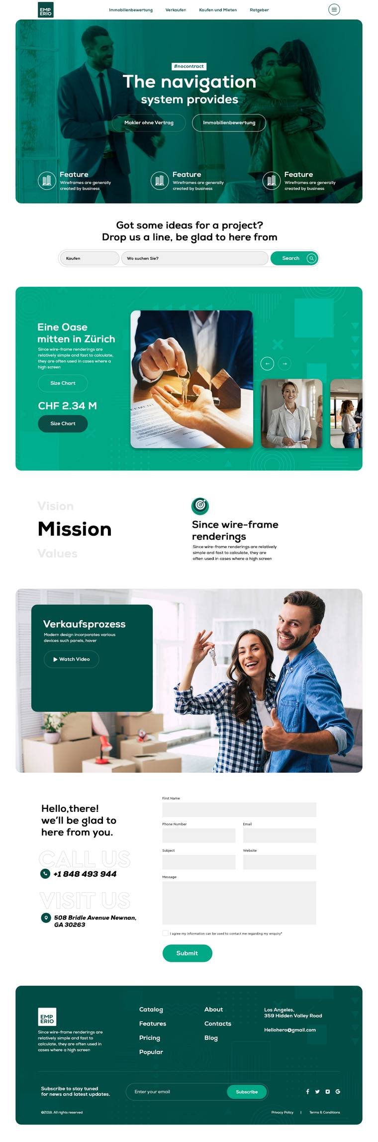 Realty Advisors project screenshot