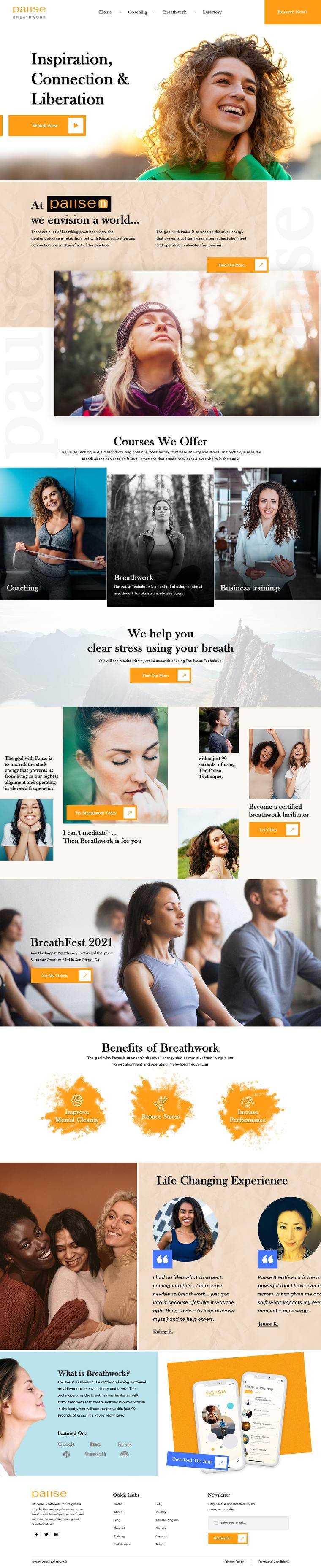 Healthy Living Collective project screenshot