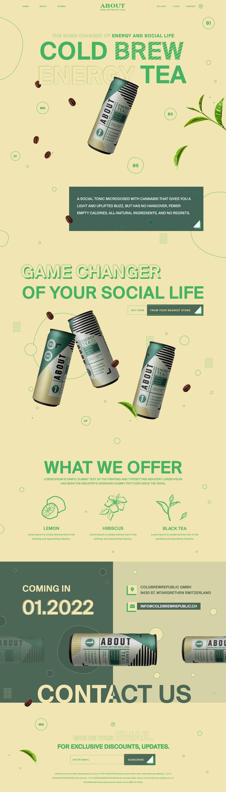 Golden Leaf Tea project screenshot
