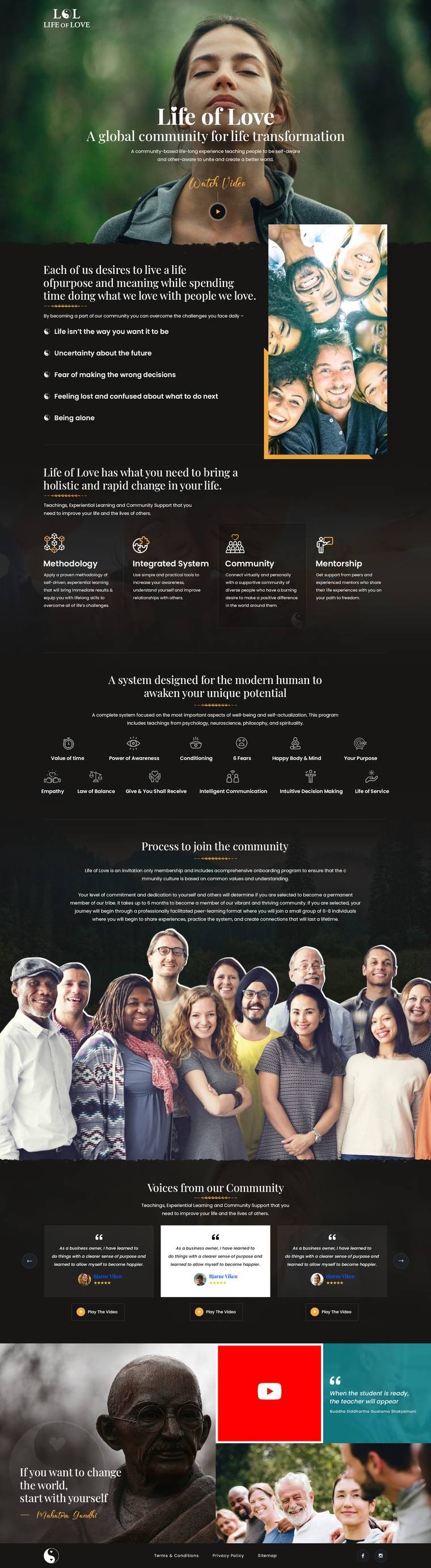 Community Impact Foundation project screenshot