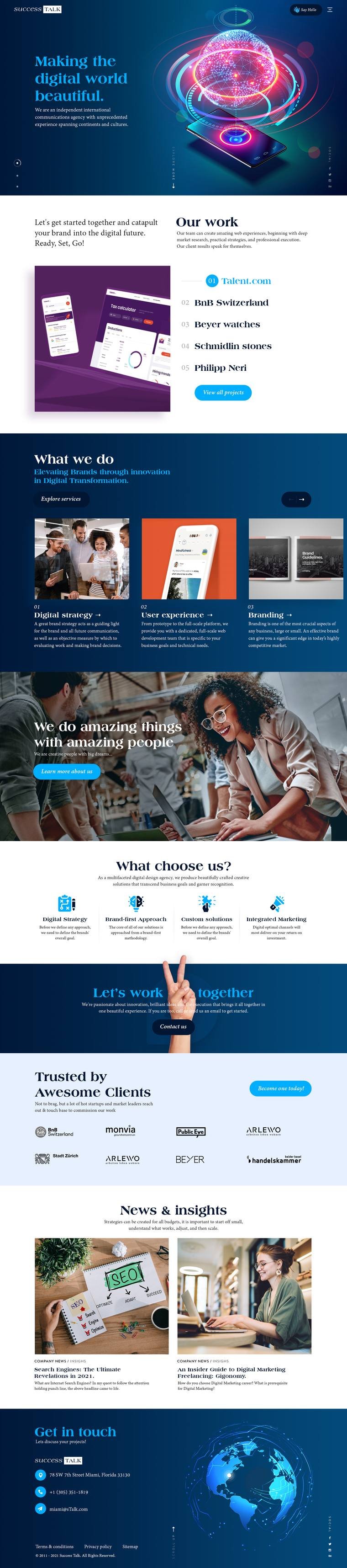 Digital Growth Agency project screenshot
