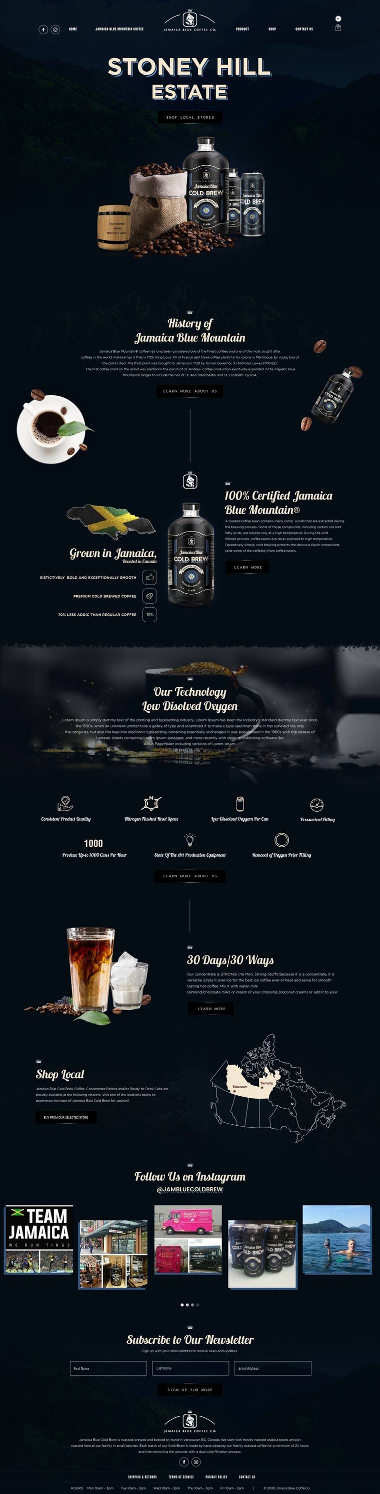 Coffee Roasters Hub project screenshot