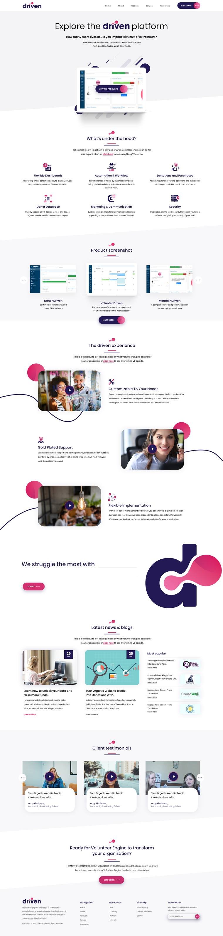 Digital Marketing Hub project screenshot