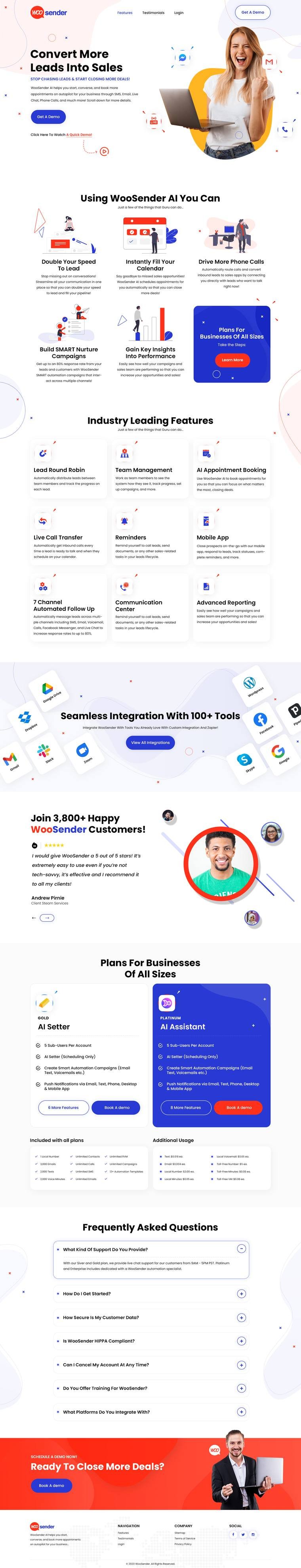 Growth Marketing Agency project screenshot