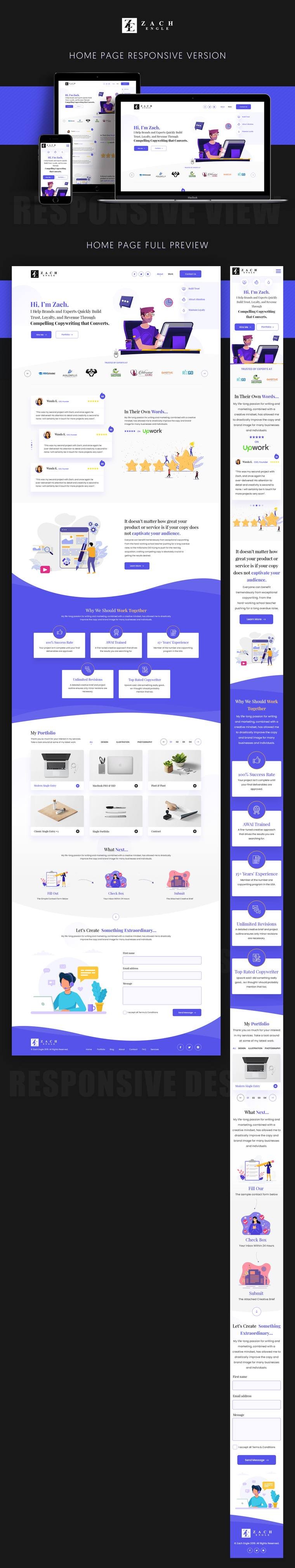 Freelance Copywriter Hub project screenshot