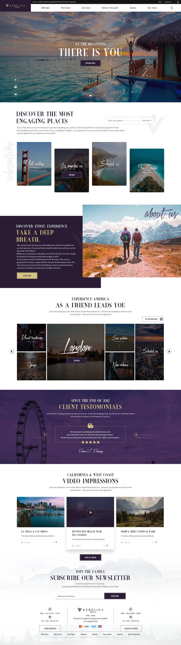 Boutique Hotel Retreat project screenshot